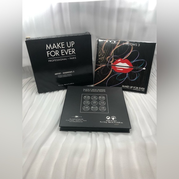 NIB- Make Up For Ever Professional Artist - Shadows 3 - Picture 5 of 10